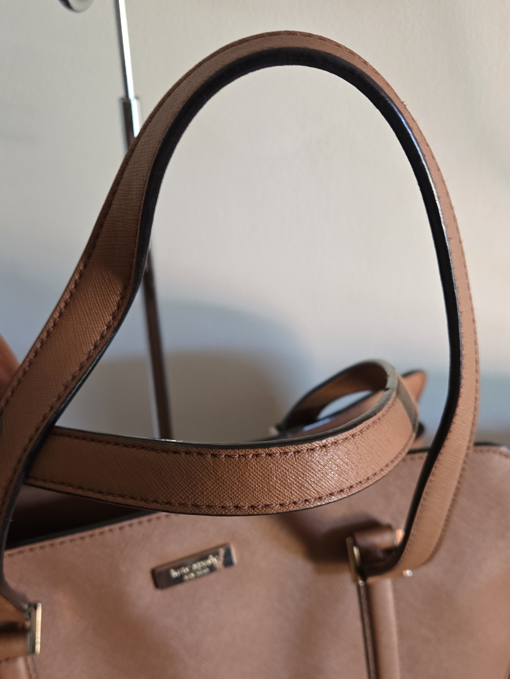 Brown Leather Kate Spade New York Tote Bag - Picture 5 of 16